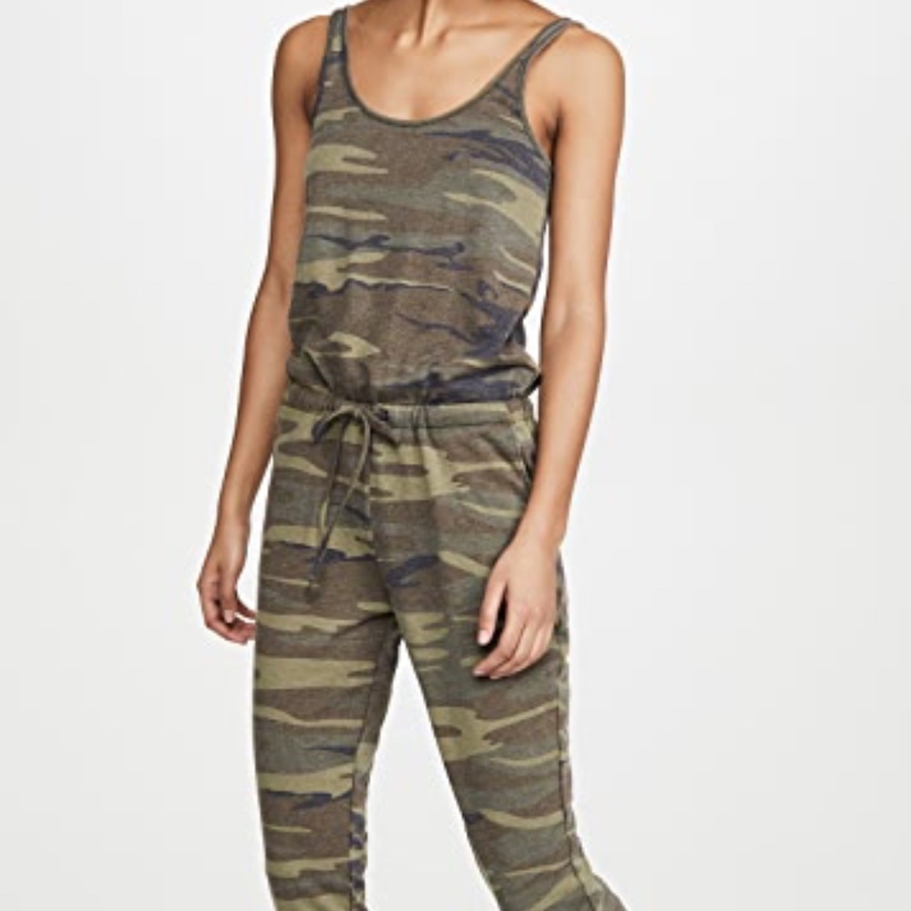 Z Supply Camo Jumpsuit